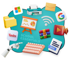 Цифровая база для школьника - КИБЕРшкола программирования для детей, компьютерные курсы для школьников, начинающих и подростков - KIBERone г. Северное Чертаново