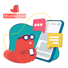 Разработка мобильных приложений в Thunkable. Начало - КИБЕРшкола программирования для детей, компьютерные курсы для школьников, начинающих и подростков - KIBERone г. Северное Чертаново