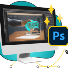 Волшебный Photoshop - КИБЕРшкола программирования для детей, компьютерные курсы для школьников, начинающих и подростков - KIBERone г. Северное Чертаново