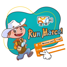 Run Marco - КИБЕРшкола программирования для детей, компьютерные курсы для школьников, начинающих и подростков - KIBERone г. Северное Чертаново