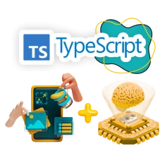 TypeScript + AI: создаём умные веб-приложения - КИБЕРшкола программирования для детей, компьютерные курсы для школьников, начинающих и подростков - KIBERone г. Северное Чертаново