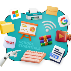 Цифровая база для школьника - КИБЕРшкола программирования для детей, компьютерные курсы для школьников, начинающих и подростков - KIBERone г. Северное Чертаново