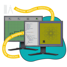 Исполнители чертежник и черепашка - КИБЕРшкола программирования для детей, компьютерные курсы для школьников, начинающих и подростков - KIBERone г. Северное Чертаново