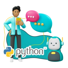Умный чат-бот на Python на Telegram - КИБЕРшкола программирования для детей, компьютерные курсы для школьников, начинающих и подростков - KIBERone г. Северное Чертаново