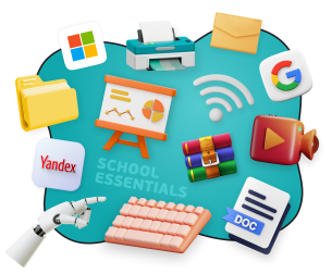 Цифровая база для школьника - КИБЕРшкола программирования для детей, компьютерные курсы для школьников, начинающих и подростков - KIBERone г. Северное Чертаново