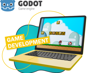 Godot.  Основа создания легендарных игр - КИБЕРшкола программирования для детей, компьютерные курсы для школьников, начинающих и подростков - KIBERone г. Северное Чертаново